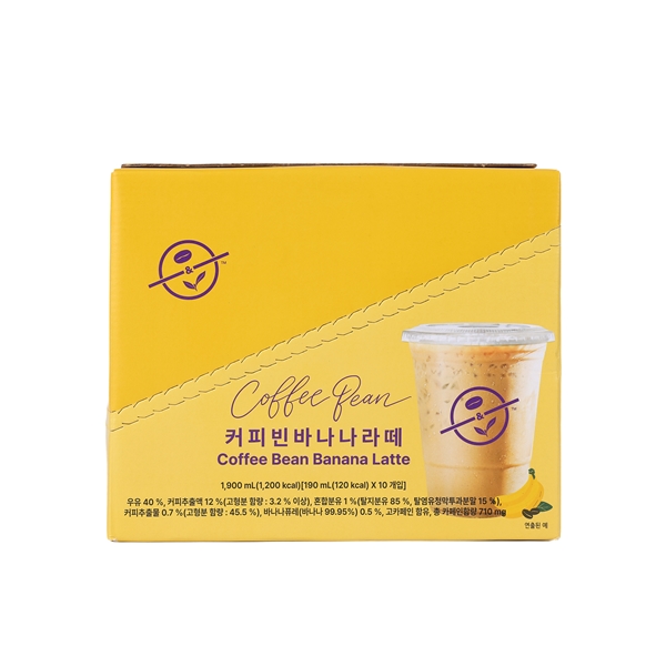커피빈 바나나라떼 파우치(10개입) 상세이미지 1