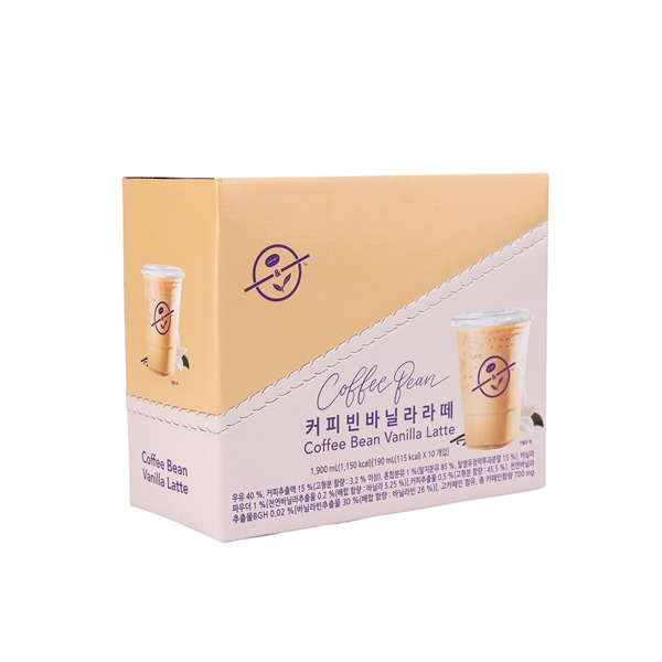 커피빈 바닐라라떼 파우치(10개입) 상세이미지 1