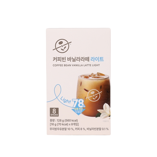 커피빈 바닐라 라떼 라이트 8T 상세이미지 1