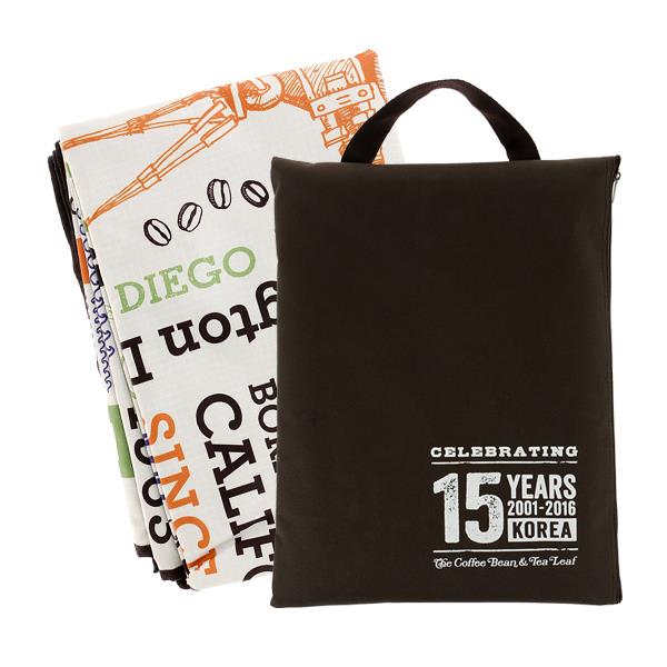 커피빈 15주년 피크닉 매트 상세이미지 1