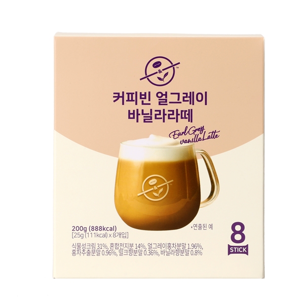 (36%할인)커피빈 얼그레이 바닐라라떼 8T 상세이미지 2