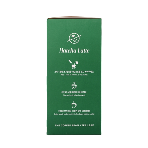 커피빈 말차 라떼 30T 상세이미지 2