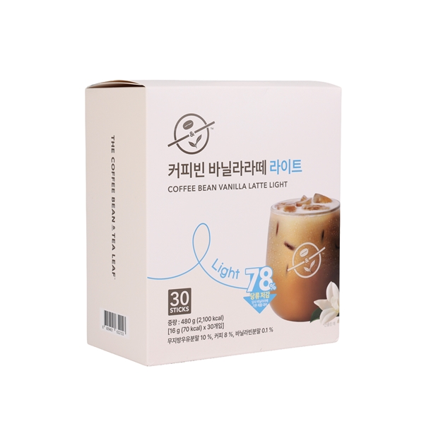 커피빈 바닐라 라떼 라이트 30T 상세이미지 2