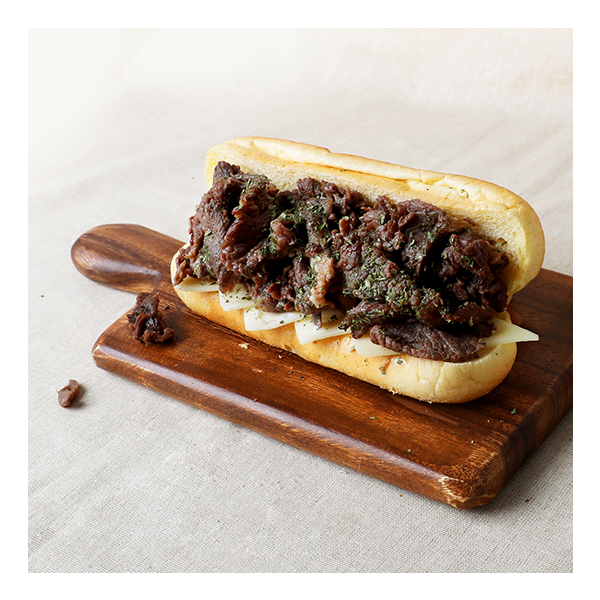 Beef Philly Cheese Sandwich