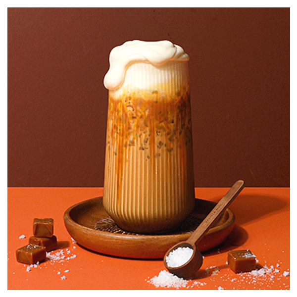 Iced Salted Cream Caramel Latte