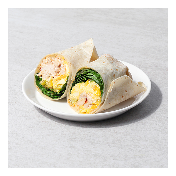 Chicken & Egg Salad Wrap