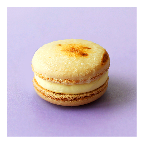 Creme Brulee Macaron