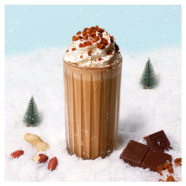 Pure Peanut Chocolate  Ice Blended