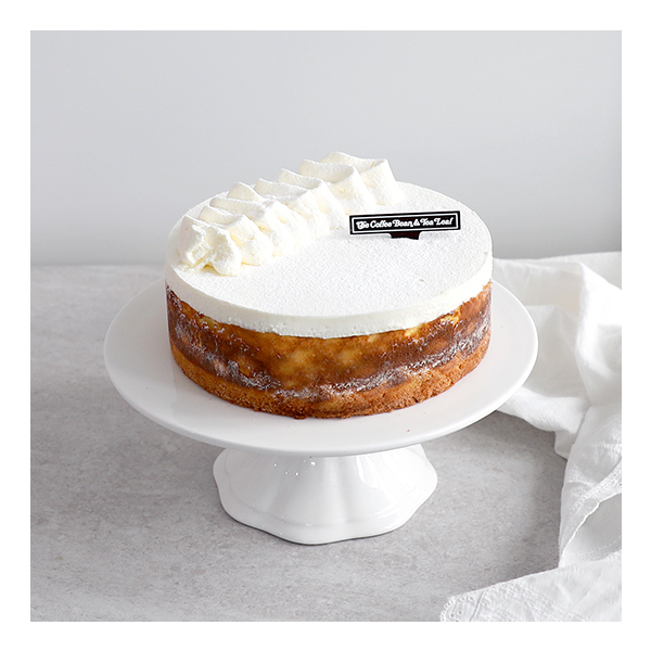 White Cheese Mousse Cake