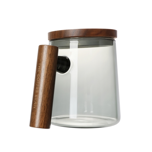 홈 | COFFEE BEAN KOREA Coffeebean 우드핸들글라스머그(그레이) 450ml