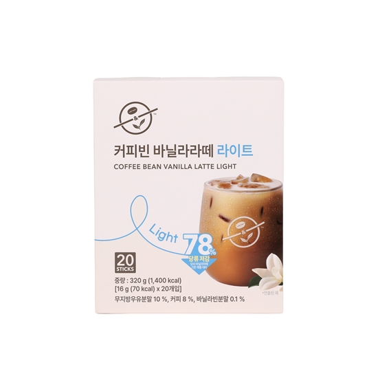 커피빈 바닐라 라떼 라이트 20T