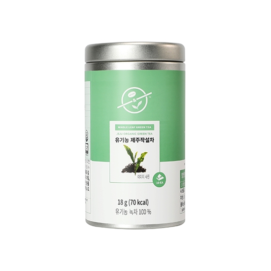 (20%할인)Tin.유기농 제주 작설티 10T